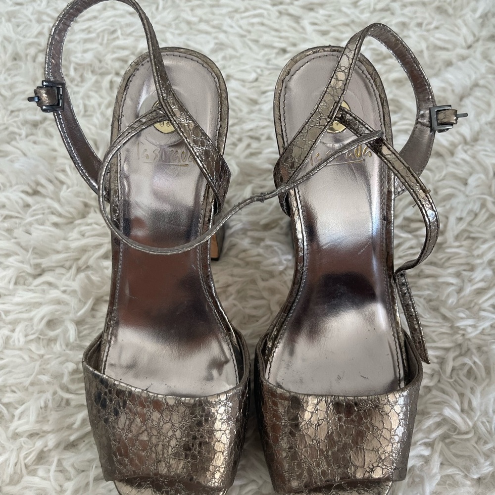 Silver Women's Heels